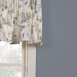 Ellis Curtain Abigail High Quality Water Proof Room Darkening Blackout Tailored Window Valance - 80x15", Porcelain