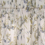 Ellis Curtain Abigail High Quality Water Proof Room Darkening Blackout Tailored Window Valance - 80x15", Porcelain