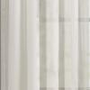 Ellis Curtain Cotton Voile 1.5" Rod Pocket Semi Sheer Door Curain Panel Natural