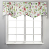 Ellis Curtain Wisteria Lined Light Blocking Window Scallop Valance - 50x15" Natural