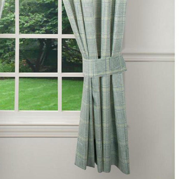 Ellis Curtain Harrington 2-Panels Cool Adjustable Window Tailored Panel Pair Wit