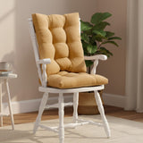 Ellis Curtain 50% Cotton 50% Polyester Lisa Solid 2 Piece Rocker Set with Ties 18" x 24" Butter