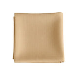 Ellis Curtain 50% Cotton 50% Polyester Lisa Solid Square Fabric Napkin 4 pack 18" x 18" Butter