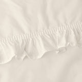 Home Classic Narrow Ruffle Rod Pocket Valance 74" x 12" Natural by Ellis Curtain