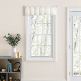 Home Classic Narrow Ruffle Rod Pocket Valance 74