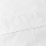 Ellis Classic Tailored Design in a Perma Press Fabric 1.5" Rod Pocket Tailored Pair White