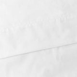 Ellis Classic Tailored Design in a Perma Press Fabric 3" Rod Pocket Lined Tapered Valance 42"x18" White