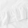 Ellis Curtain 65% Polyester 35% Cotton Classic Wide Solid Color Perma Press Ruffled Window Valance 84