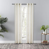 Ellis Curtain Serenity Grommet Top Grommet Top Pairs - 80x84, Natural