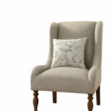 Ellis Curtain 48% Cotton 52% Polyester Abigail Poly Filled Toss Pillow 17" x 17" Lilac