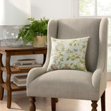 Ellis Curtain 48% Cotton 52% Polyester Abigail Poly Filled Toss Pillow 17" x 17" Multi