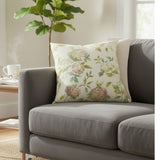 Ellis Curtain 48% Cotton 52% Polyester Abigail Poly Filled Toss Pillow 17" x 17" Multi