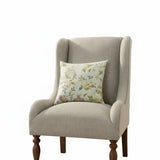 Ellis Curtain 48% Cotton 52% Polyester Abigail Poly Filled Toss Pillow 17" x 17" Multi