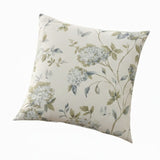 Ellis Curtain 48% Cotton 52% Polyester Abigail Poly Filled Toss Pillow 17" x 17" Porcelain