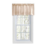 Ellis Curtain Portland Crushed Taffeta Rod Pocket Valance - 48x15