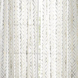 Ellis Curtain Deco Crushed Taffeta Rod Pocket Tailored Panel - Gold