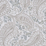 Ellis Shannon Printed Paisley Pattern on Cotton Fabric Tailored Valance 3