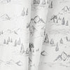 Ellis Curtain Mountain Vista 100% Polyester Tailored Rod Pocket Curtain Panels Grey
