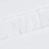 Ellis Curtain Madelyn Ruffled Victorian Priscillas 1.5" Rod Pocket Curtain Panel White
