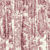 Ellis Curtain Victoria Park Toile Room Darkening Window Rod Pocket Pair Set With 2 Tiers - 2-Piece - 68x24"