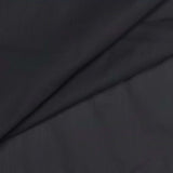 Ellis Stacey Solid Color Window 3" Rod Pocket High Quality Fabric Lined Swag Set Filler Valance 42"x13" Black