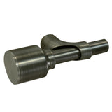 Thermaplus Patented Blackout Exclusive Curtain Rod Cap Finial Extendable Gun Metal