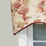Palisade Cornice Style 3" Rod Pocket Valance 50" x 17" Tea Stain by RLF Home