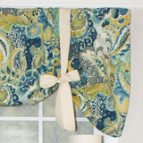 RLF Home Eccentric Tailored 100% Cotton with Fully Lined 3" Rod Pocket Valnance for Windows 50" x 20"