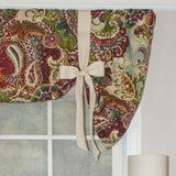RLF Home Eccentric Tailored 100% Cotton with Fully Lined 3" Rod Pocket Valnance for Windows 50" x 20"