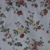 RLF Home Flower Grid Tailored 100% Cotton with Fully Lined 3" Rod Pocket Valnance for Windows 50" x 14" Chetwode