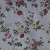 RLF Home Flower Grid Tailored 100% Cotton with Fully Lined 3" Rod Pocket Valnance for Windows 50" x 14" Chetwode