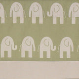 RLF Home Ele Banded 100% Cotton with Fully Lined 3" Rod Pocket Valnance for Windows 50" x 15"