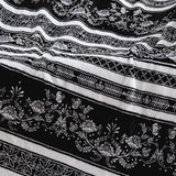 Plazatex Odelia with Sherpa Plush Decorative All Season Plum Throw Blanket 50" x 60" Black