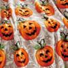 Plazatex Pumpkins All Season Plush Decorative Halloween Throw Blanket 50" x 60" Orange