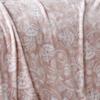 Plazatex Rozetta 3 Pcs Machine Washable Blanket Full/Queen Pink & White