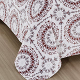 Plazatex Luxurious Ultra Soft Lightweight Yesenia Printed Bed Blanket Floral