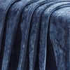 Plazatex Dama Embossed Decorative Super Soft Throw Blanket for Sleep/Decor 2 Pack 50" x 60" Oxford Blue