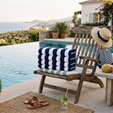 Plazatex Terry Cabana 80% Cotton 20% Polyester Oversized 4 Pack Beach Bath Towel 36" x 66"