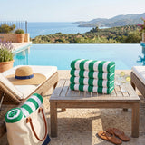 Plazatex Terry Cabana 80% Cotton 20% Polyester Oversized 4 Pack Beach Bath Towel 36" x 66"