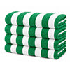 Plazatex Terry Cabana 80% Cotton 20% Polyester Oversized 4 Pack Beach Bath Towel 36" x 66"