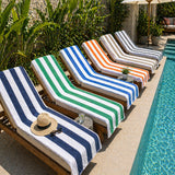 Plazatex Terry Cabana 80% Cotton 20% Polyester Oversized 6 Pack Beach Bath Towel 36" x 66"