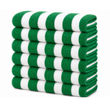 Plazatex Terry Cabana 80% Cotton 20% Polyester Oversized 6 Pack Beach Bath Towel 36" x 66"