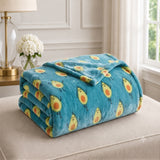 Plazatex Avoyoga Ultra Soft Plush Oversized Blanket Polyester Lightweight Throw 50" x 70" Avoyoga