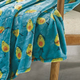 Plazatex Avoyoga Ultra Soft Plush Oversized Blanket Polyester Lightweight Throw 50" x 70" Avoyoga