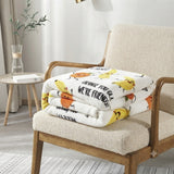 Plazatex Orange You Glad Ultra Soft Plush Oversized Polyester Lightweight Throw 50" x 70" Orange