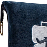 Plazatex 100% Polyester Comfort Fly Travel Wrinkle Resistant Pillow & Blanket Set 40" x 70" Navy