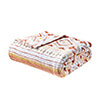 Plazatex Nayati Micro Plush 100% Polyester Soft Cozy Lightweight Throw Blanket 50" x 60" Nayati
