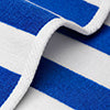 Plazatex Cabana Terry Cloth Stripe 80% Cotton 20% Polyester 2 Pack Beach Bath Towel