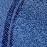 Plazatex 100% Premium Cotton Textured Border Ultra Soft Absorbent 12 Piece Bathroom Towel Set