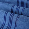Plazatex 100% Premium Cotton Textured Border Ultra Soft Absorbent 12 Piece Bathroom Towel Set